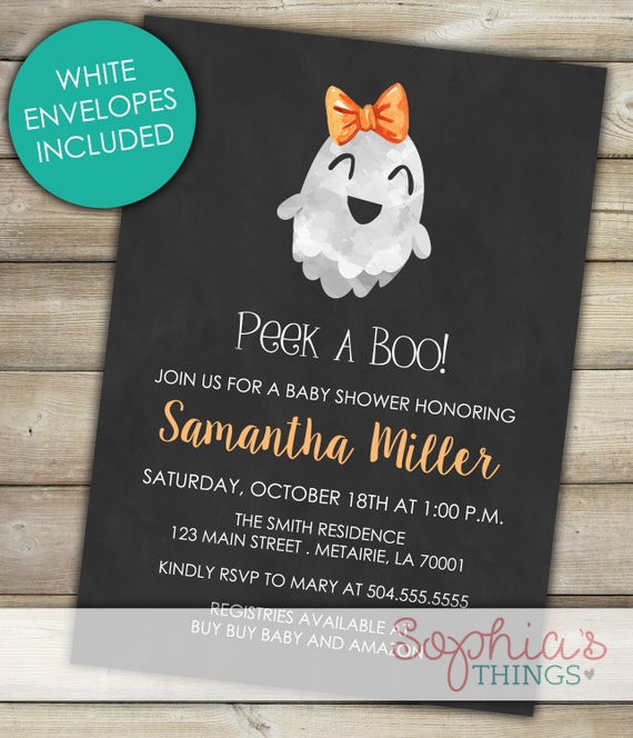 Ghost Baby Shower Hand Sanitizer Labels Halloween Baby Shower Hand Sanitizer Labels LABELS ONLY Peek A Boo Baby Shower Party Favor Labels