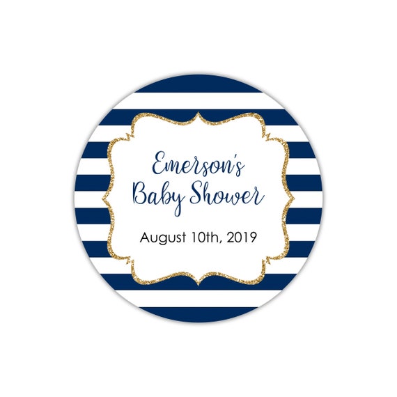 Ahoy It S A Boy Baby Shower Thank You Tags Nautical Baby Etsy