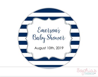 Nautical Baby Shower Tags, Anchor Theme Baby Sprinkle Party Favor, Ahoy It's A Boy, Bridal Shower, Bachelorette Party, Birthday, Cruise, SG