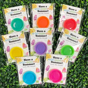 Personalized End of Year Clay Doh Gift: School Class Favor