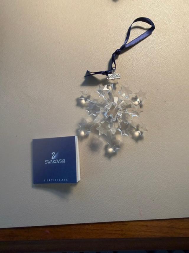 Swarovski Snowflake 2004 - Etsy