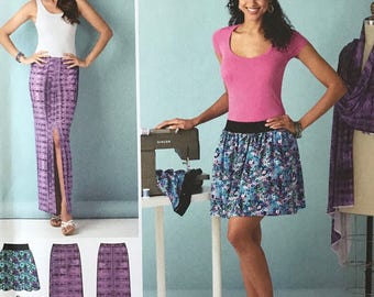 UNCUT Simplicity 1368 Skirt Sewing Pattern Size 6-8-10-12-14-16 Modest Skirt, Maxi Skirt, Beginners, Easy, Spring, Summer, Learn to Sew