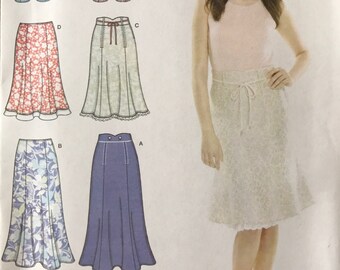 UNCUT Simplicity 3794 Skirt Sewing Pattern Size 6-8-10-12 Modest Skirt, Maxi Skirt, Midi Skirt, Easy Skirt