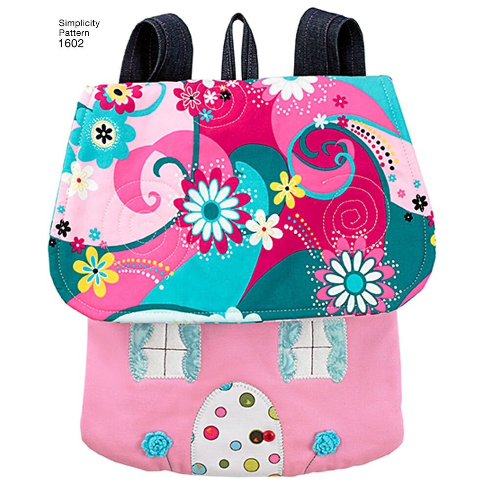 UNCUT Child's Backpack Sewing Pattern Simplicity 1602 | Etsy