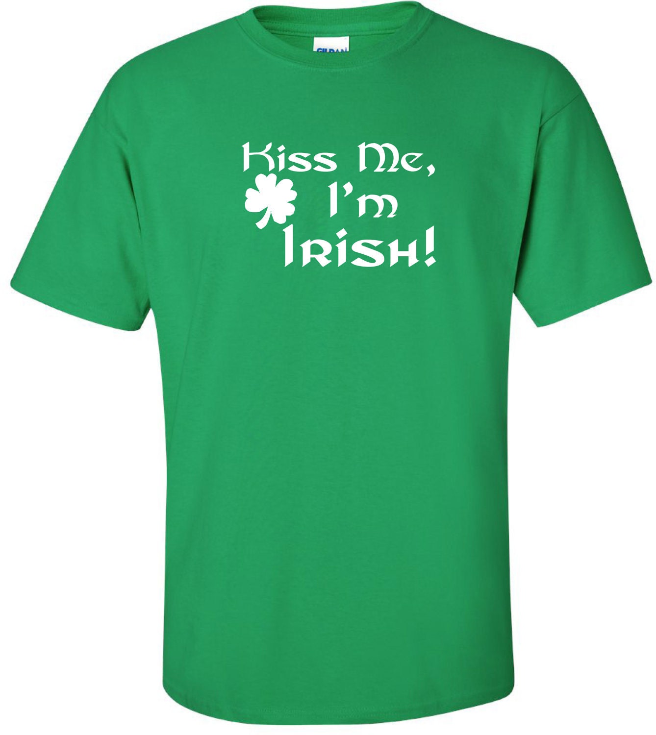 Kiss Me I'm Irish Short-Sleeve T-Shirt | Etsy