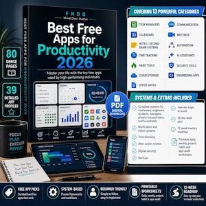 Top FREE apps for productivity 2026