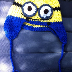 Crocheted Minion Hat