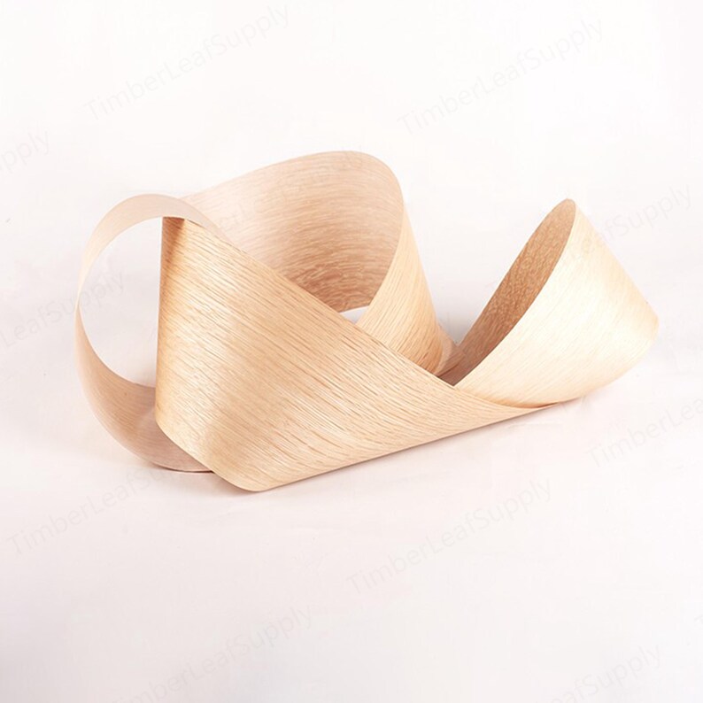 Natural White Oak Wood Veneer, Flexible Real Wood Veneer Sheets for ...