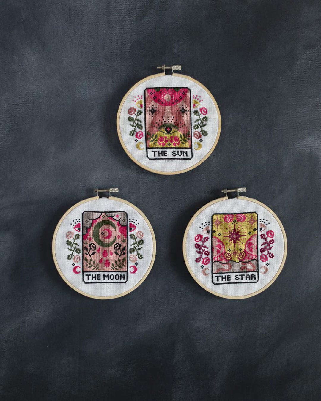 The Tarot Card Bundle Part 1 - Modern Cross Stitch Kit