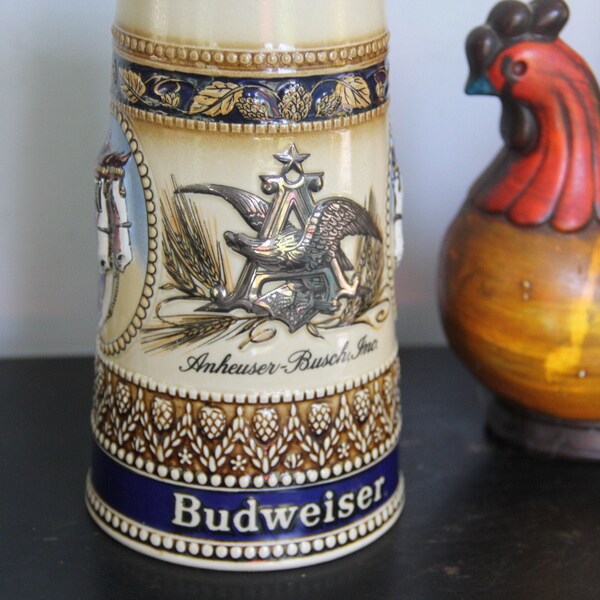 Rare Budweiser Stein Etsy