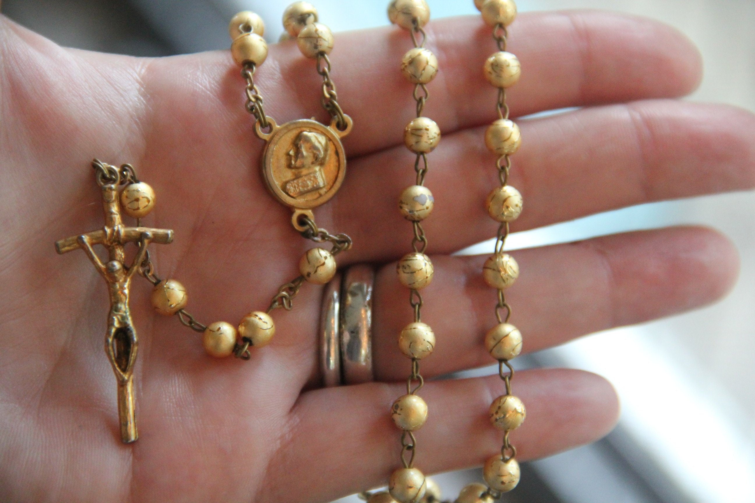 Gold on GOLD Rosary Jubilaeum A.D.2000 