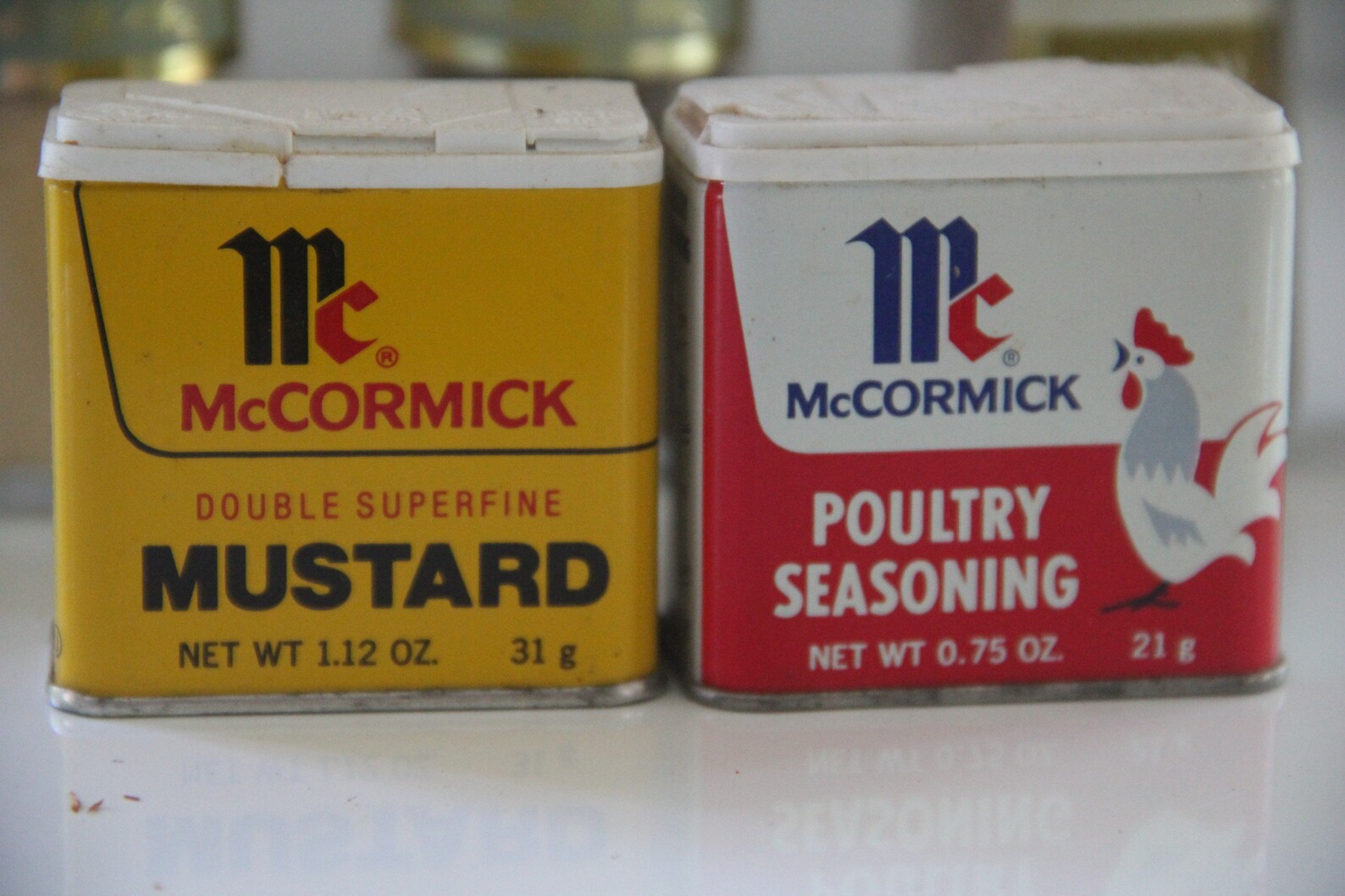 Lot of Vintage Mccormick Spice Jars 1970s80s Mccormick Spice Etsy