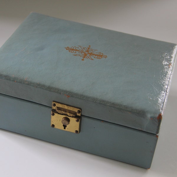 Leather Jewelry Box Etsy