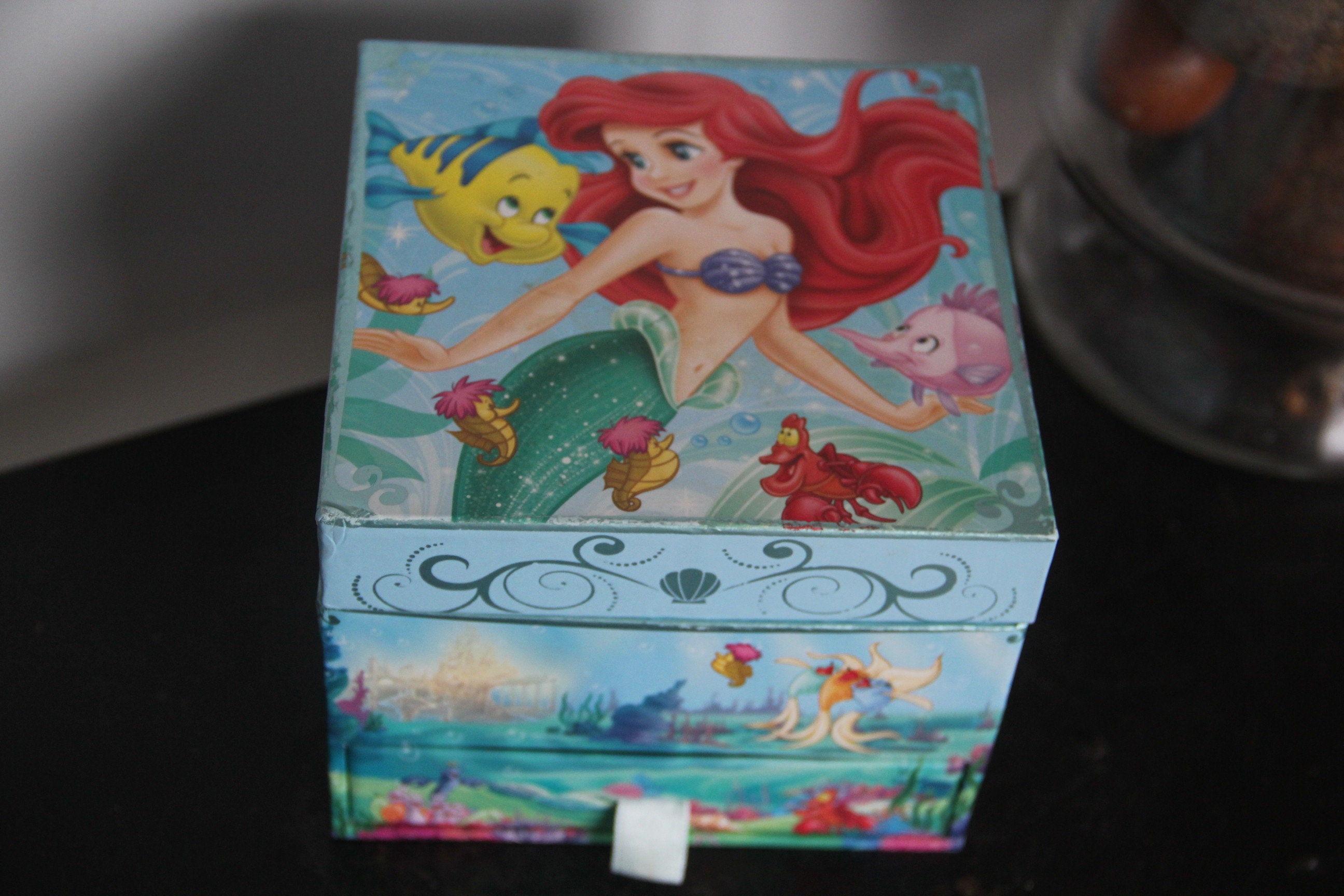 Disney Princess Ariel Disney Musical Jewellery Box Vintage The
