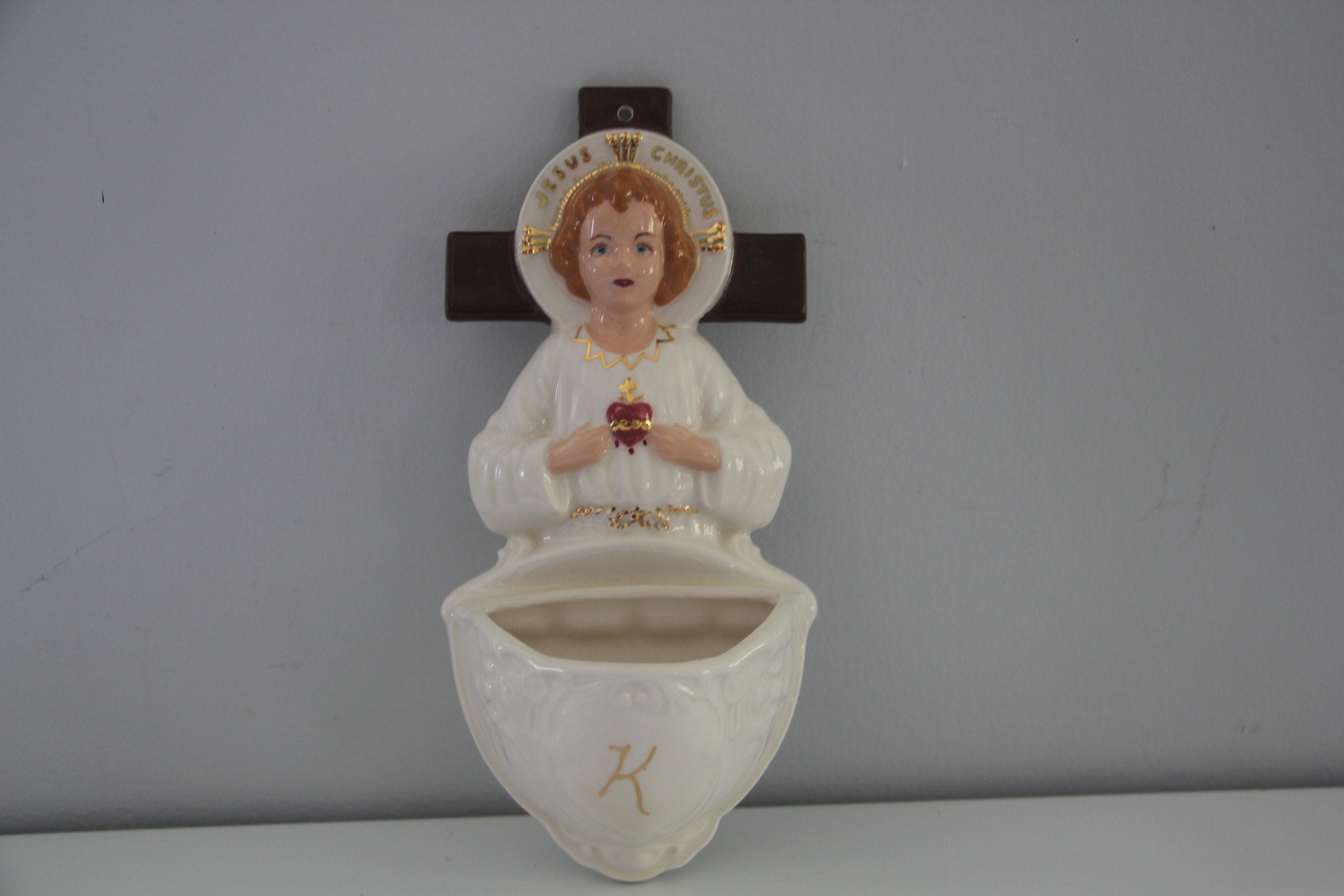Vintage Holy Water Font, Antique Holy Water Font, Vintage Vintage Holy Water Font, Antique Holy Water Font, Vintage