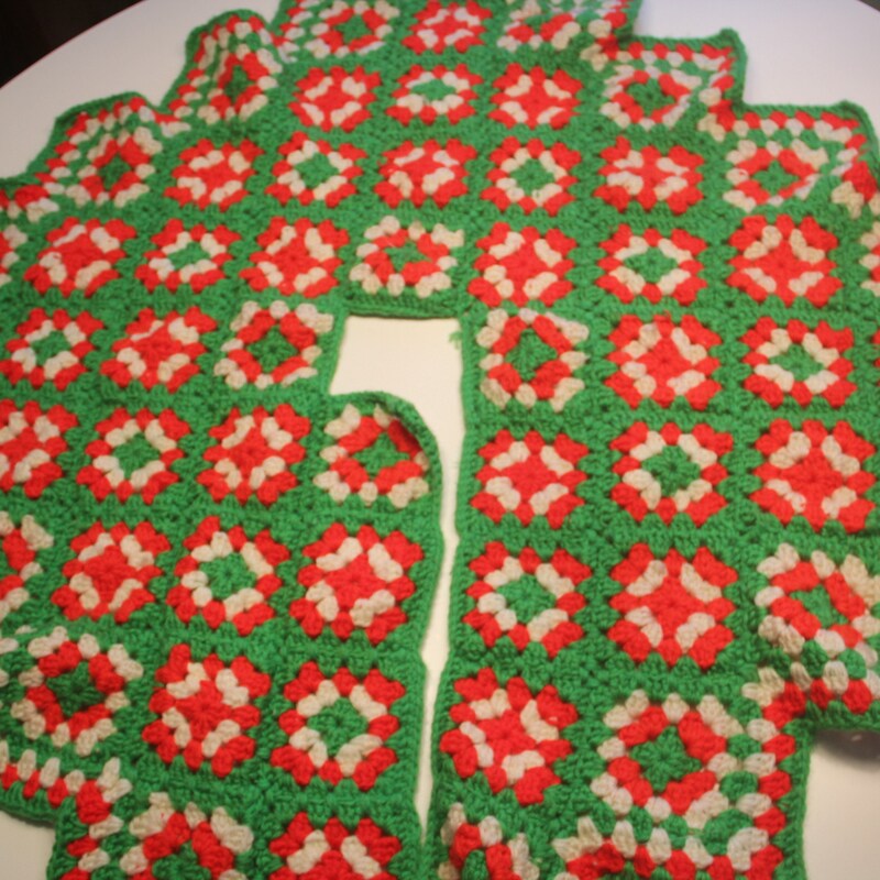 Knit Tree Skirt Etsy