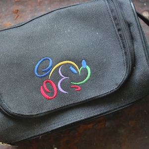 Vintage Walt Disney Mickey Mouse DOPP bag, Mickey dopp bag, Mickey Mouse dopp kit, vintage Disney Dad, vintage Walt Disney travel bag