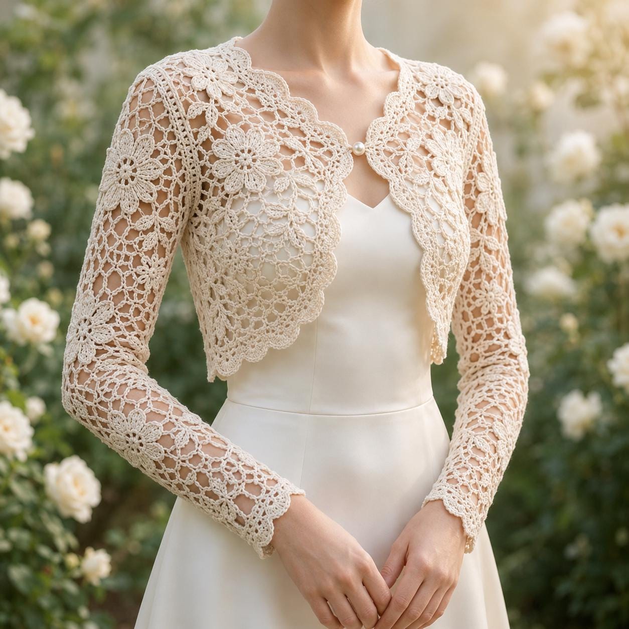 ivory shrugs for dresses Shrug women kimono flair