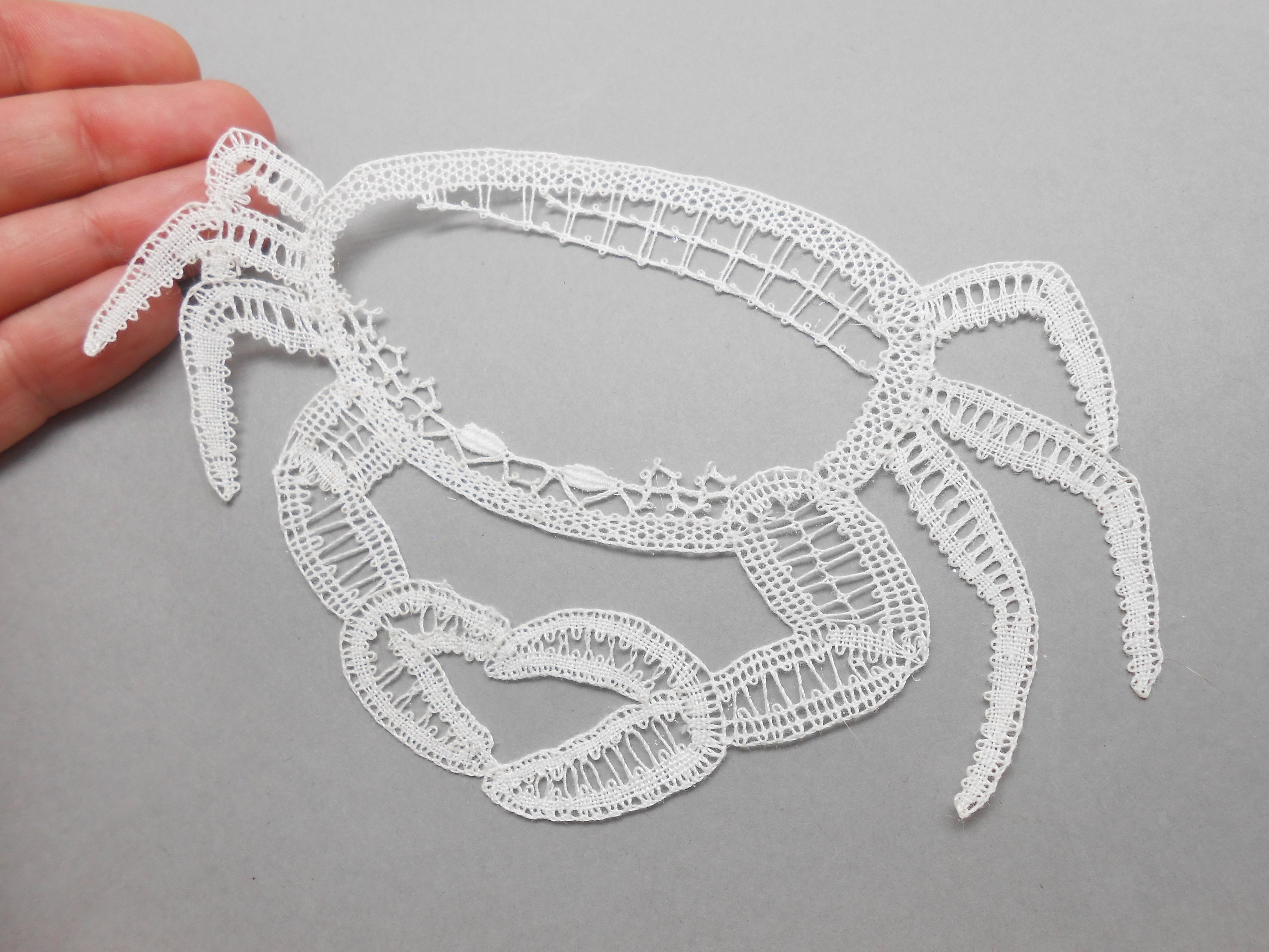 Vintage bobbin lace, handmade lace, French lace, lace collection