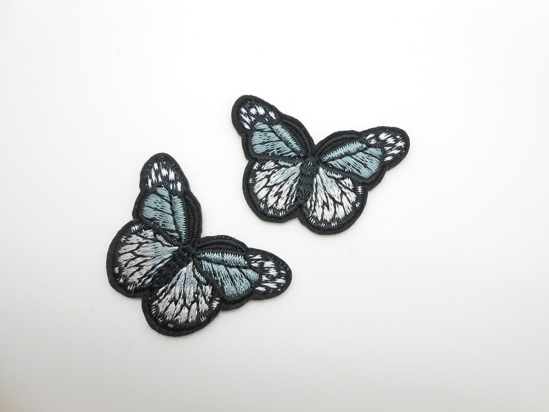Butterfly patches, heat-adhesive patches, hide a hole, butterfly patches, customizations image 2