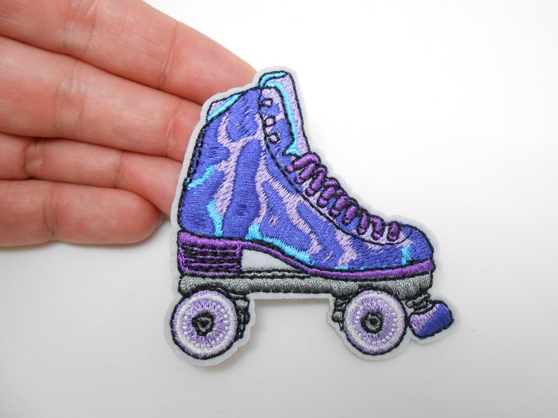 Roller badge, iron-on badge, hide a hole, patch, customization image 1