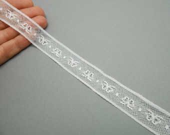 French white lace ribbon