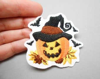 Iron-on patch, hide a hole, patch, customization, Halloween