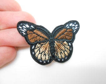 Butterfly patch, iron-on patch, hide a hole, butterfly patch, customization