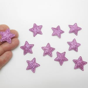 10 étoiles à coudre ou à coller, patchs étoiles, étoiles scrapbooking