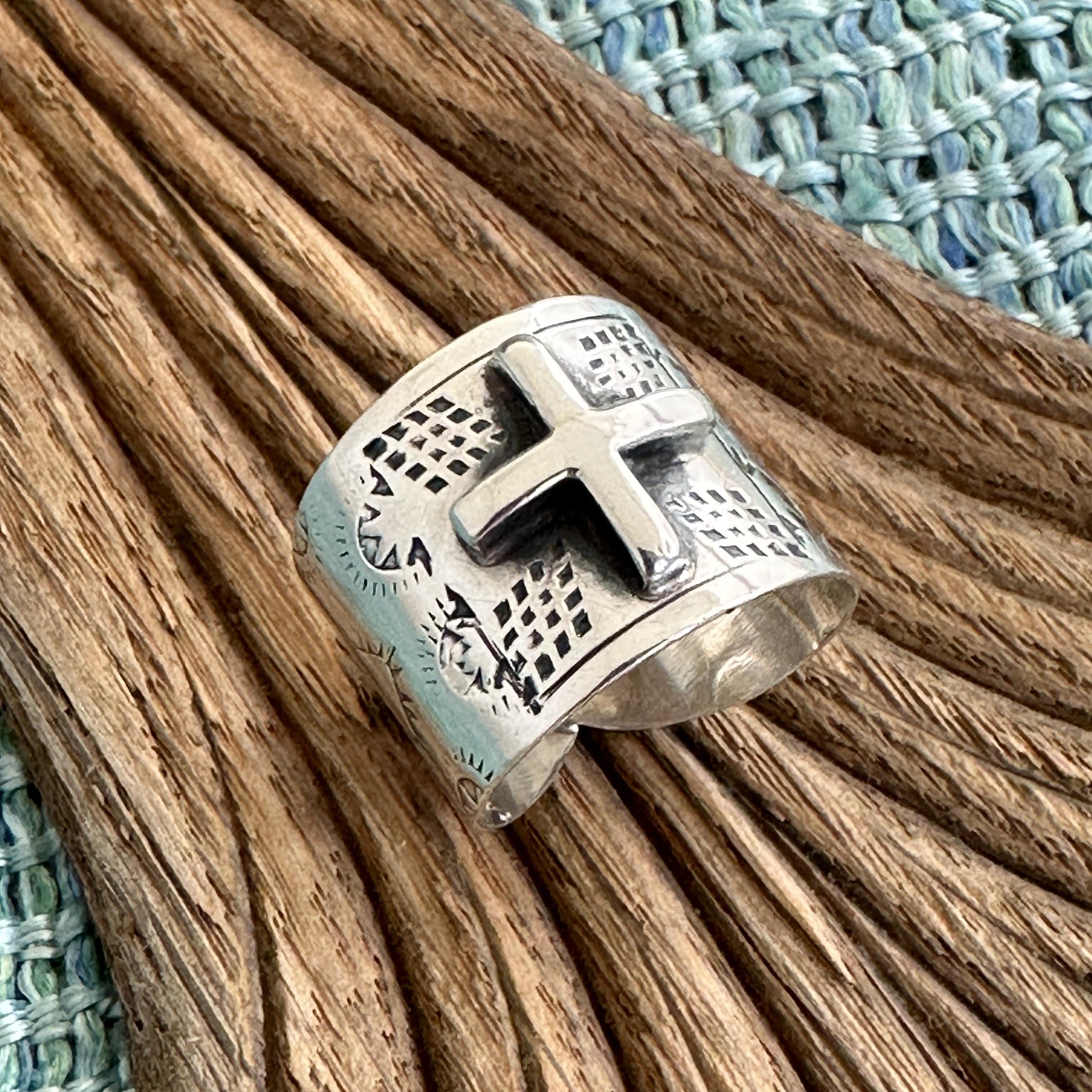 Sterling silver wrap ring deals