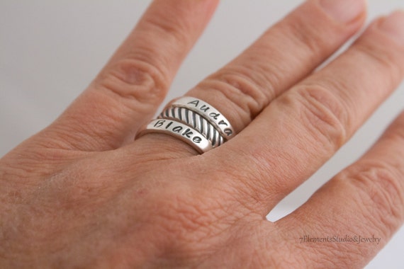 Ring, Sterling Rope Design Ring, Stacking Spacer Ring, Patterned Sterling Silver Band