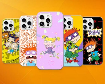 Rugrats Phone Case Reptar Cover for iPhone 18Pro, 17, 16, 15, 14, 13, Samsung S26, S25, S24, S23Fe, A16, A56, Pixel 11