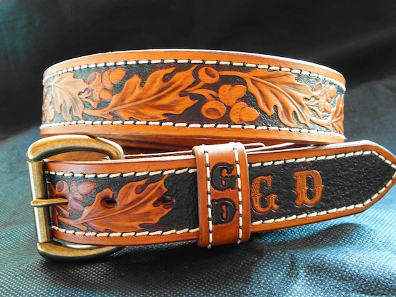 High Quality Leather Belt / Western Leather Belt / Handmade