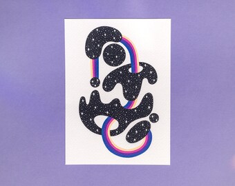 Cosmic Crush - Mini Print