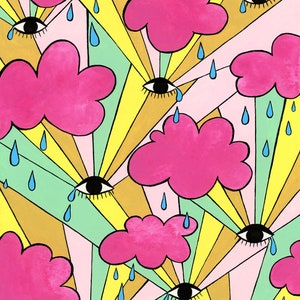 Rainy Day Eyes - Mini Imprimer