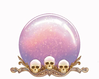 Crystal Ball - Sticker