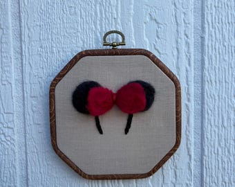 Minnie Ears Needle Felt Keepsake