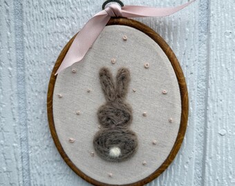 Bunny Needlefelt Keepsake