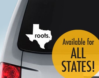 Washington Roots Decal - Etsy