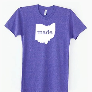 Camiseta Ohio Made Tri Blend Track - Camisetas unisex Talla S M L XL