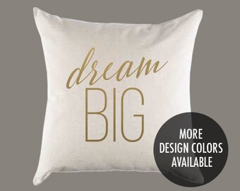 Download Dream Big Pillow Etsy