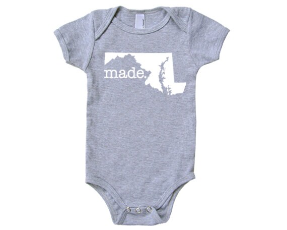 50% OFF! Reg. 18.90 Size 3-6 Months Heather Gray Maryland