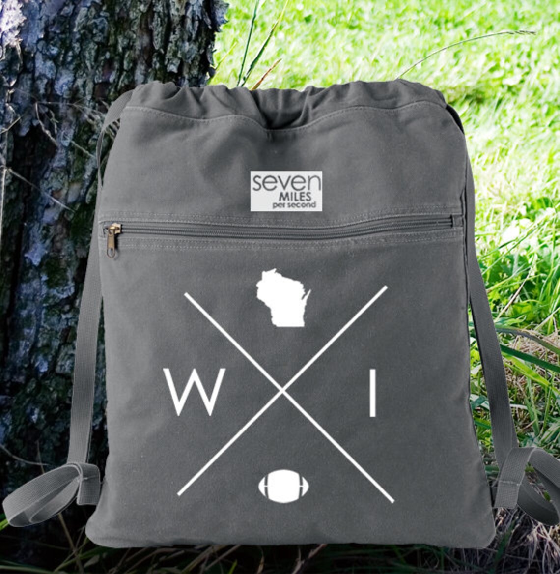 All States and Washington DC Canvas Backpack Cinch Sack Choose Etsy
