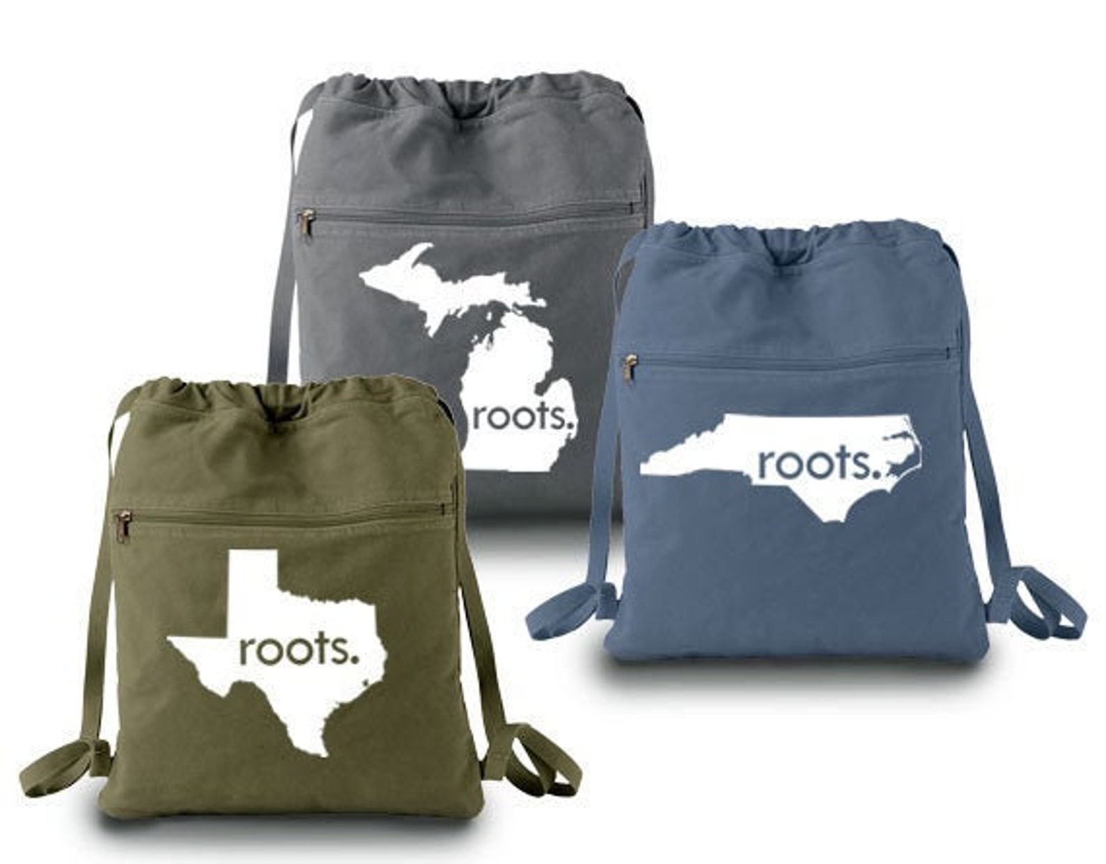 State Backpack All States and Washington DC 'roots' Etsy