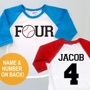 birthday baseball jersey