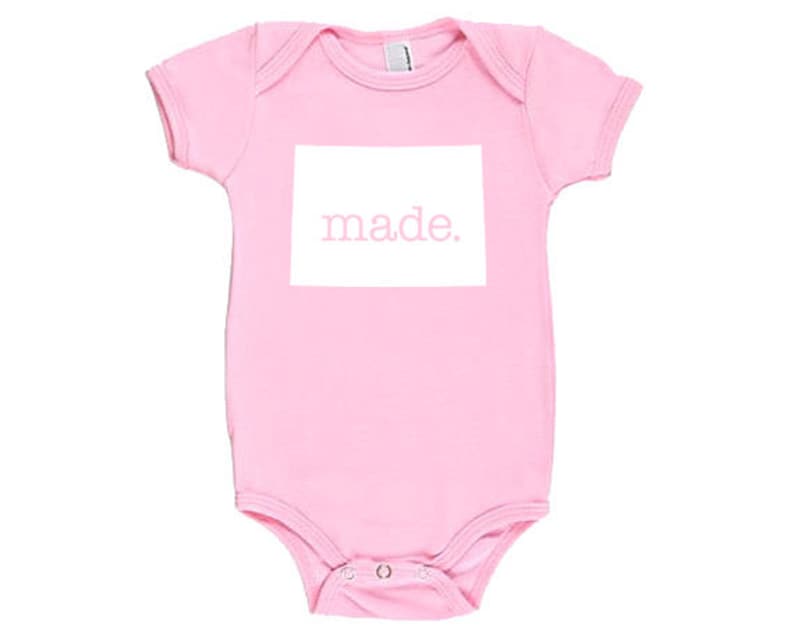 Colorado /'Made./' Cotton One Piece Bodysuit Infant Girl and Boy