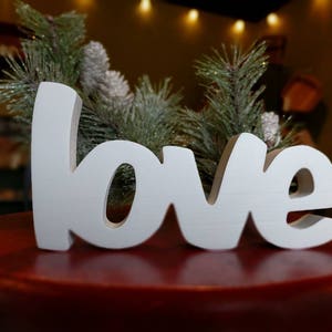 Love (Small Inspirational - White)