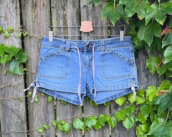 Low rise denim shorts australia best sale