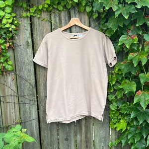 90s Beige Shirt - Etsy