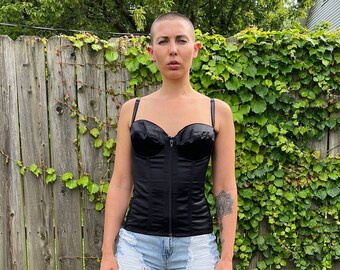Lace up Bustier - Etsy Singapore